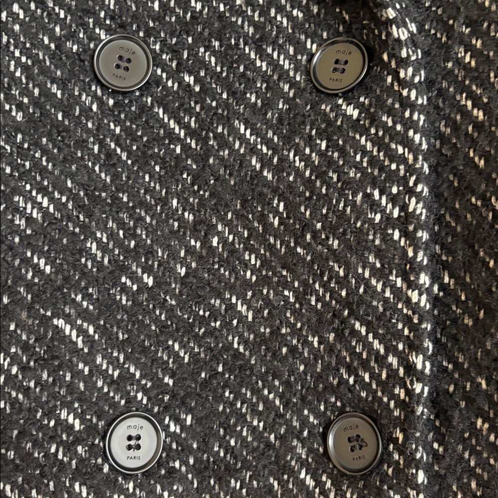 Maje Wool-blend Tweed Jacket - image 7
